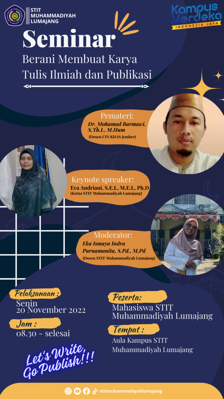 Seminar Berani Membuat Karya Tulis Ilmiah