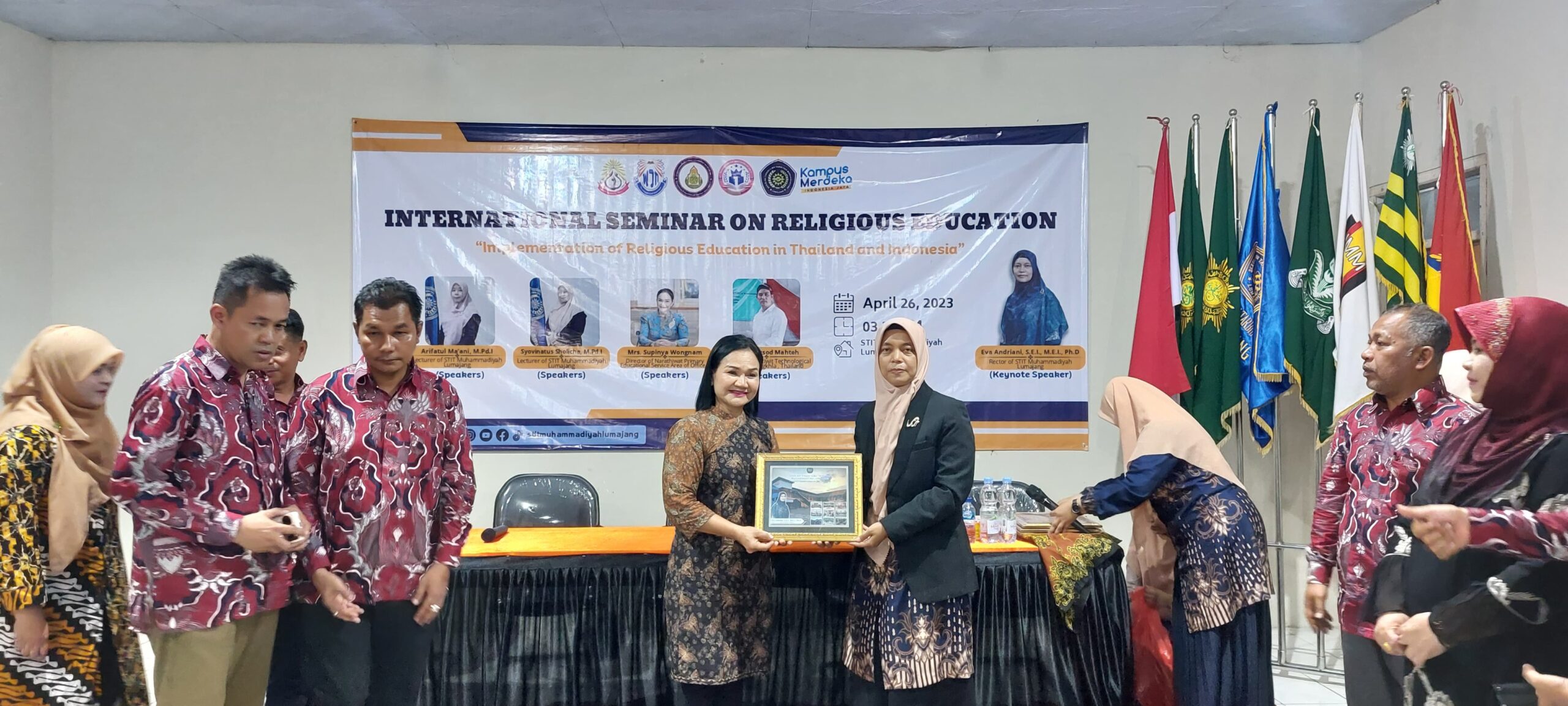 Internasional Seminar on Religious Education; Implementation Religious Education in Thailand and Indonesia