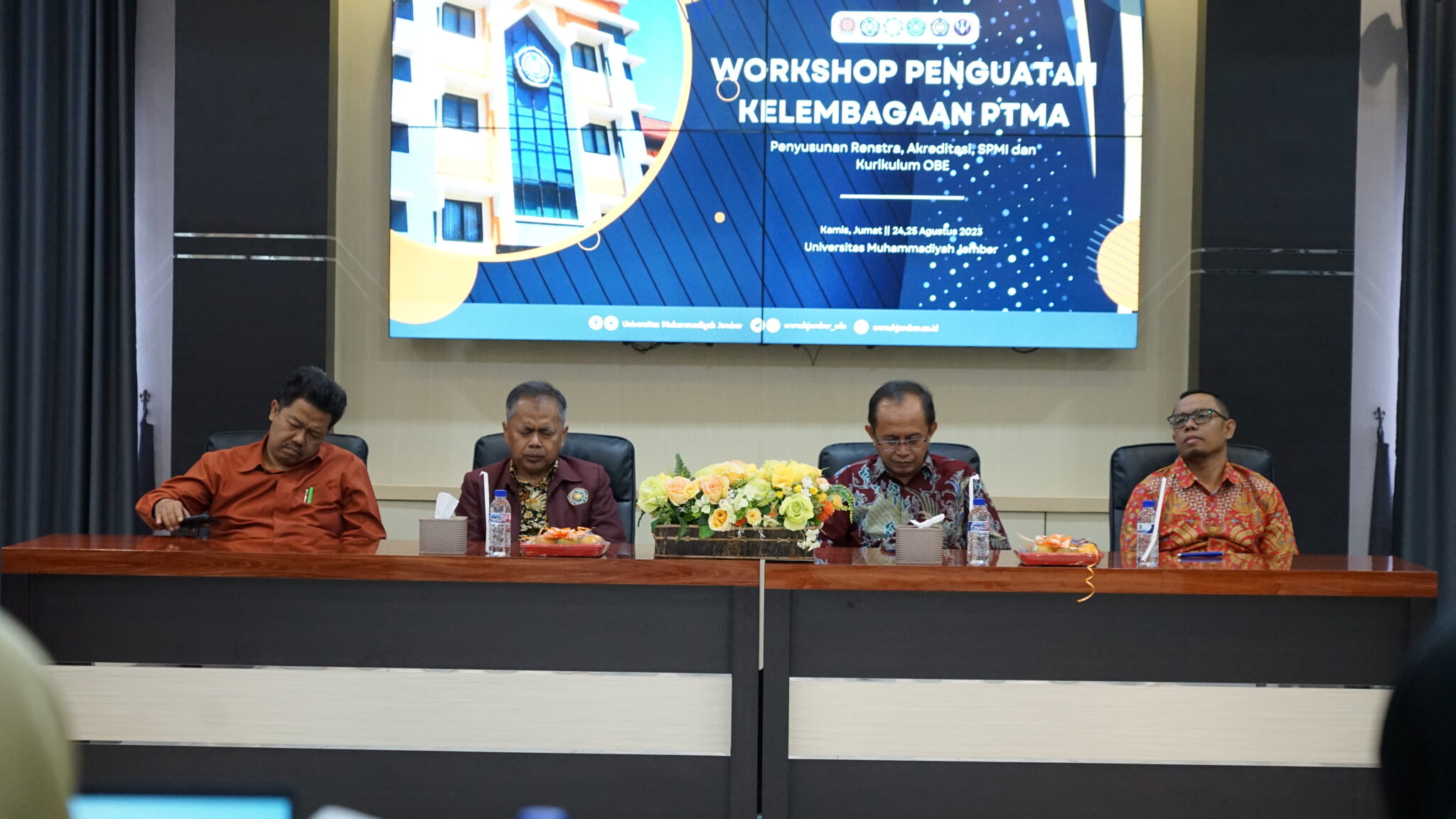 Workshop Penguatan Kelembagaan PTMA (Penyusunan Renstra, Akreditasi, SPMI dan Kurikulum OBE