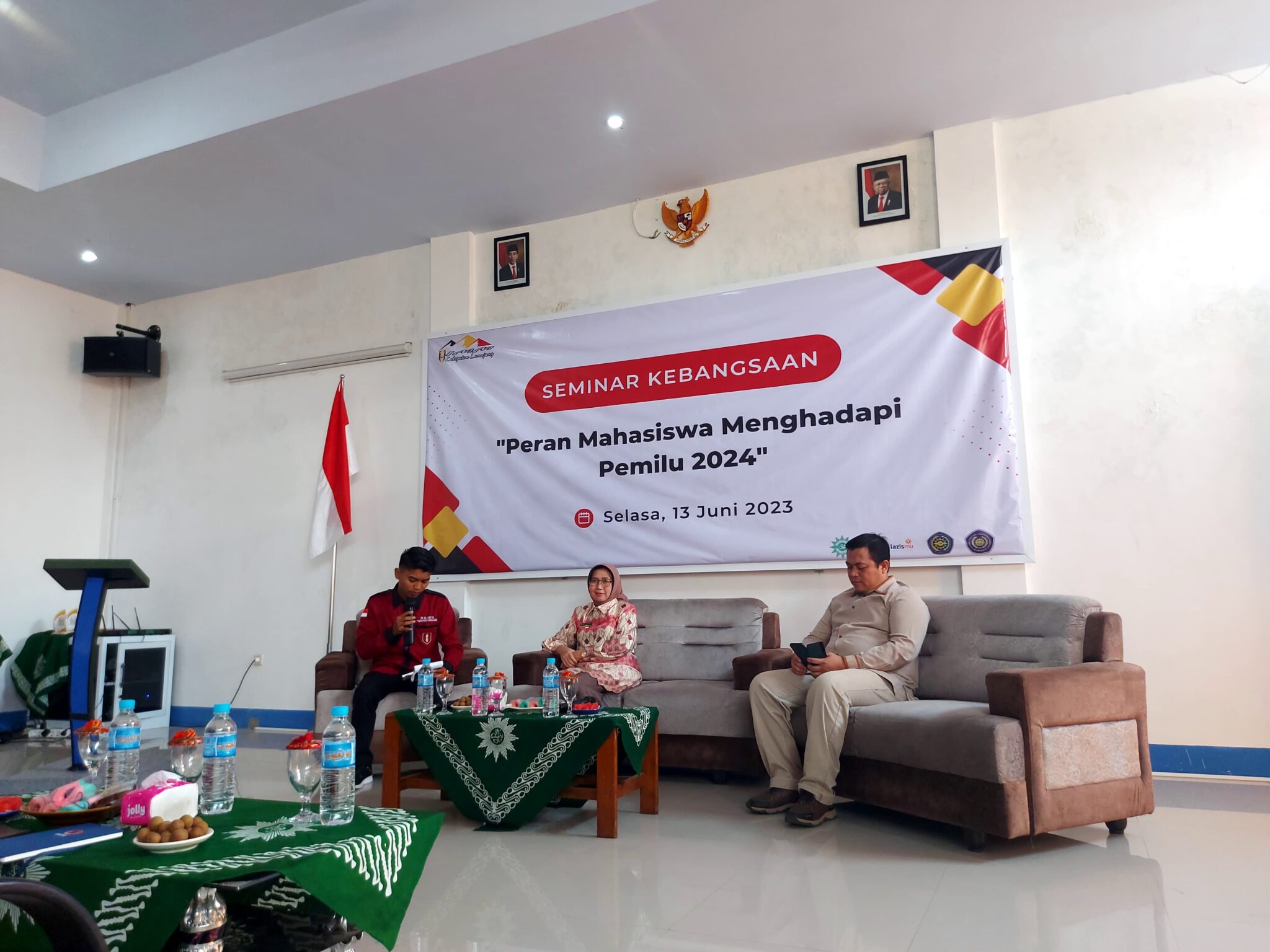 Seminar Kebangsaan; Peran Mahasiswa Menghadapi Pemilu 2024